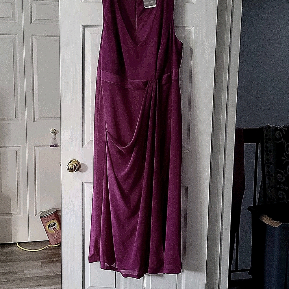 Plum colored Formal Gown